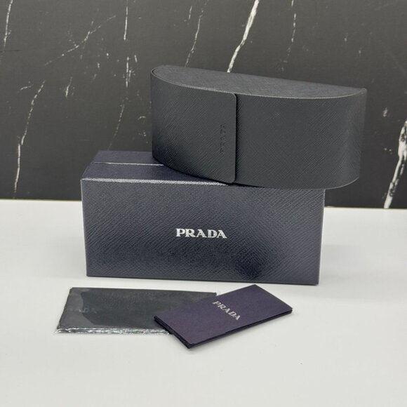 NEW PR15WSF 3890A7 PRADA WOMEN SUNGLASSES SPR 15W 3890A7 BLACK PR 15WS 3890A7 - Picture 10 of 10